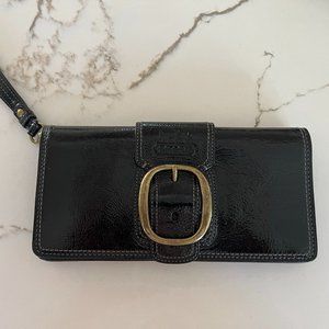 Coach Patent Leather Wristlet / Clutch